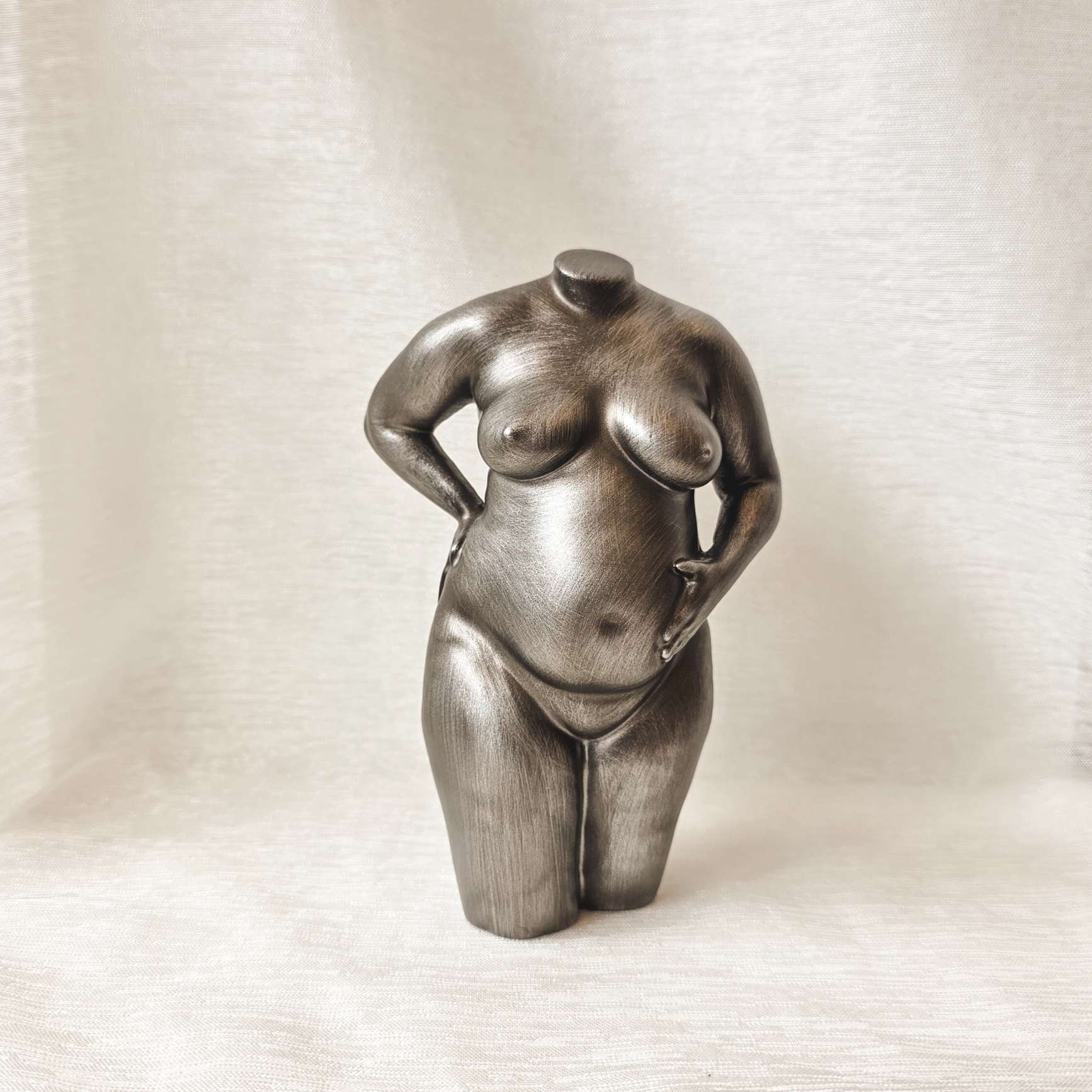 Zilver Zwangerschapsbeeld - The Baby Conceptstore