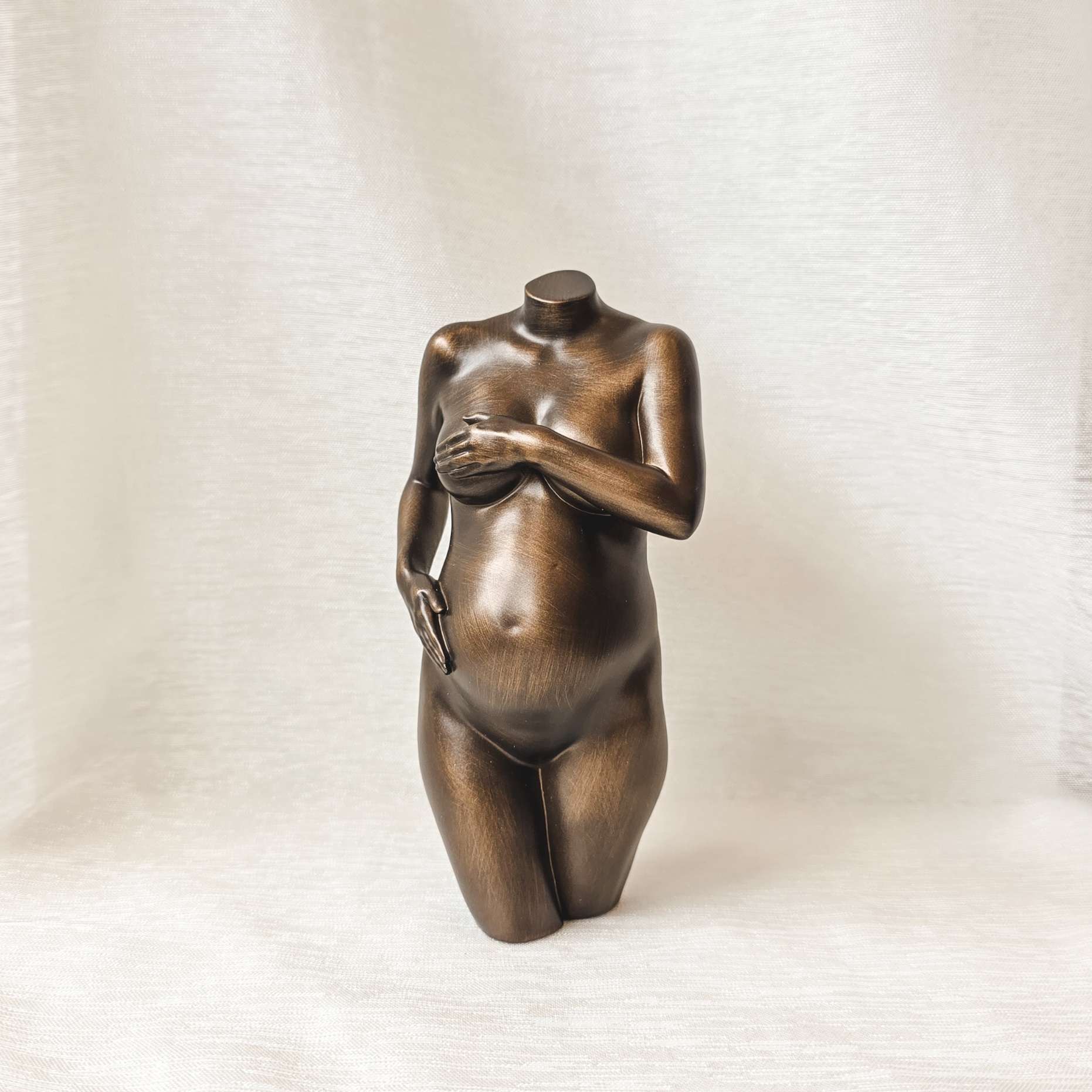 Brons Zwangerschapsbeeld - The Baby Conceptstore