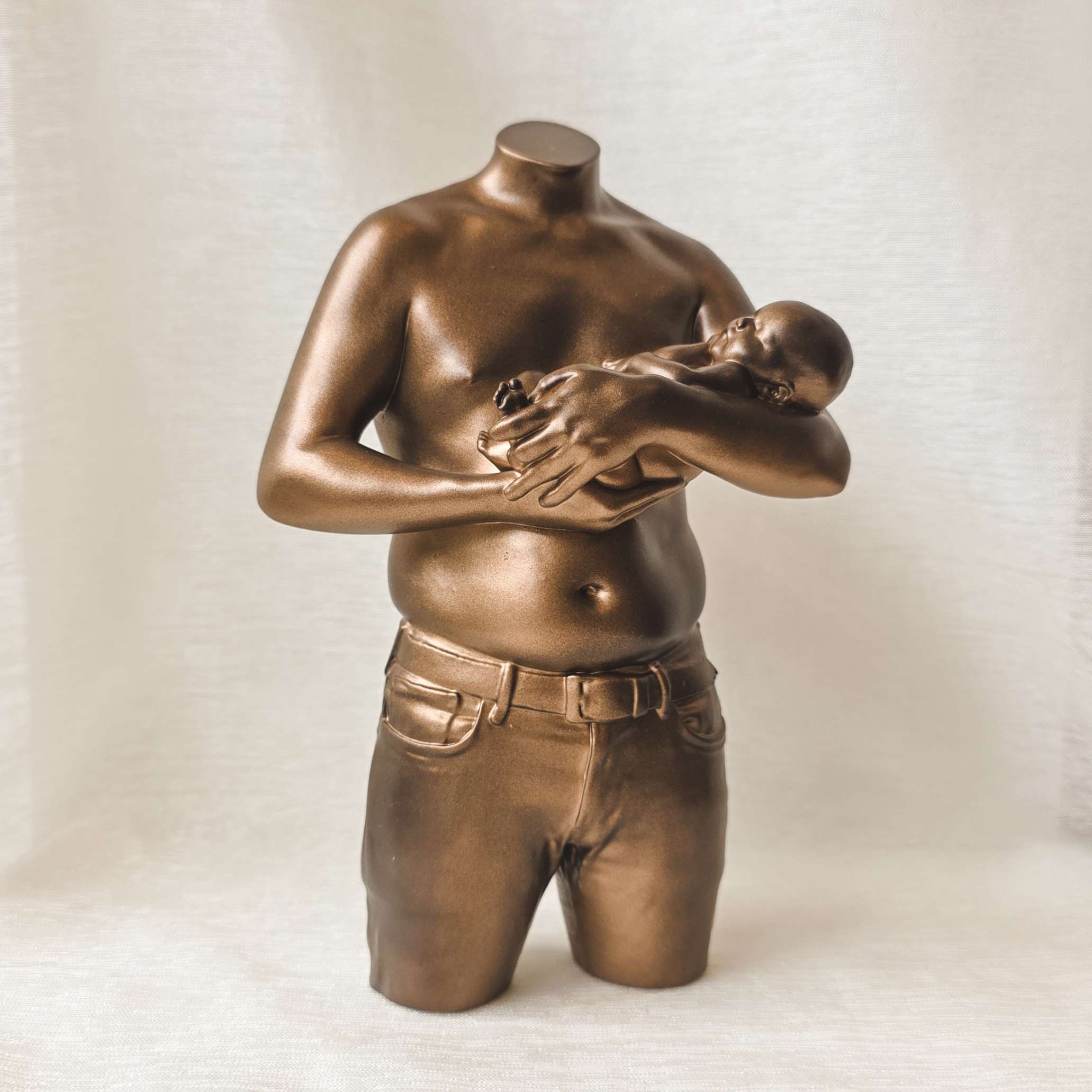 Papa en Kind 3D-beeld - The Baby Conceptstore