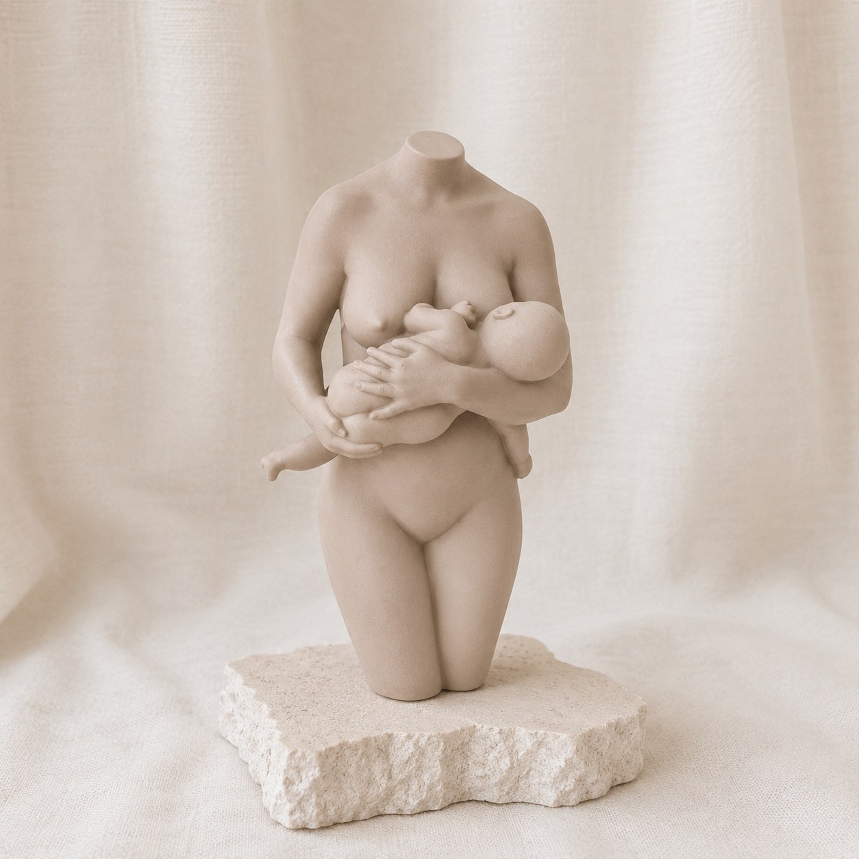 Mama en Kind 3D-beeld - The Baby Conceptstore